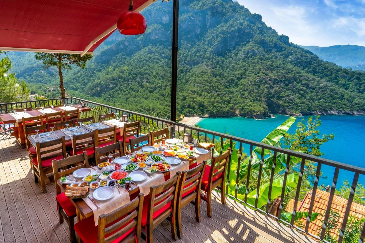 Manzara Bungalow Bed & Breakfast Fethiye Eksteriør bilde