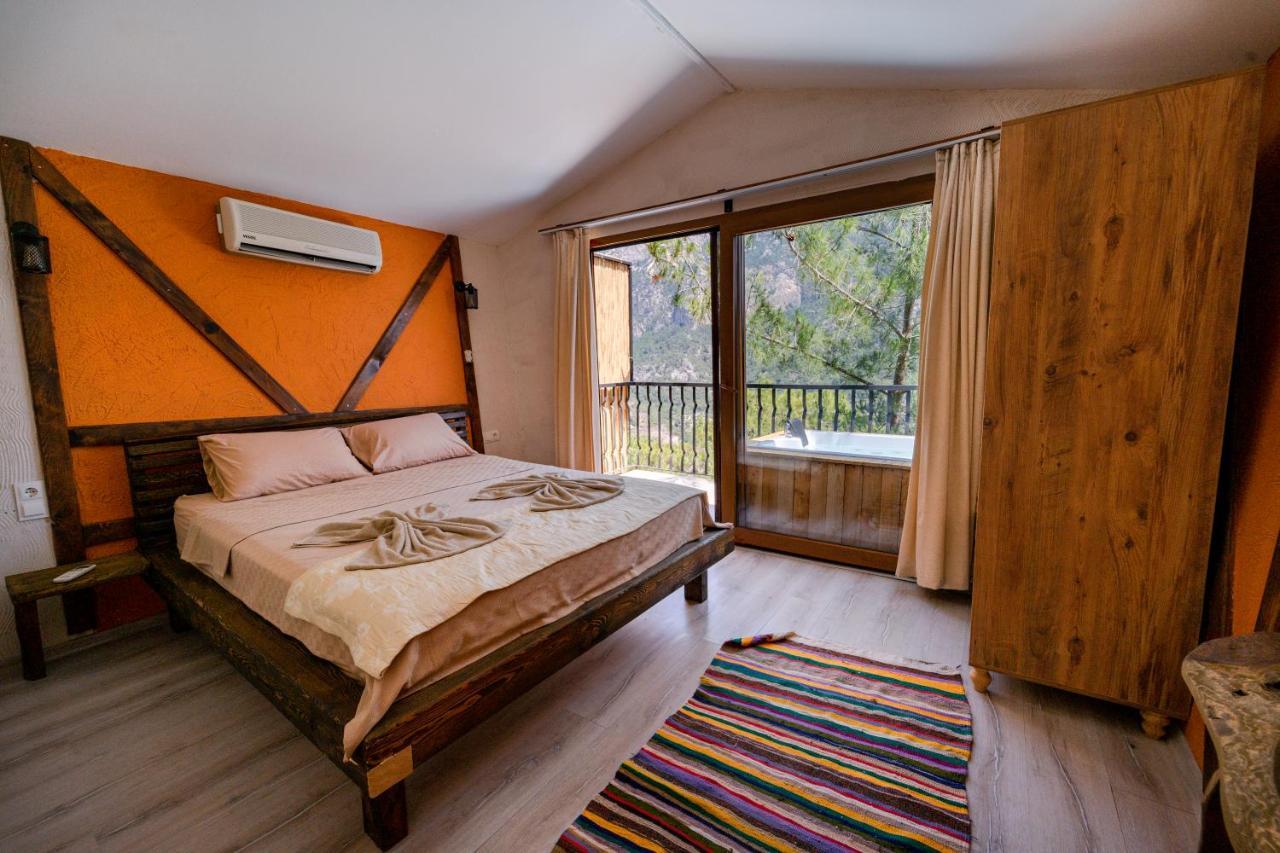 Manzara Bungalow Bed & Breakfast Fethiye Eksteriør bilde