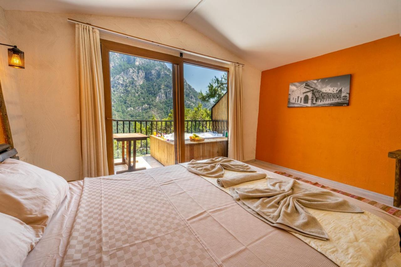 Manzara Bungalow Bed & Breakfast Fethiye Eksteriør bilde