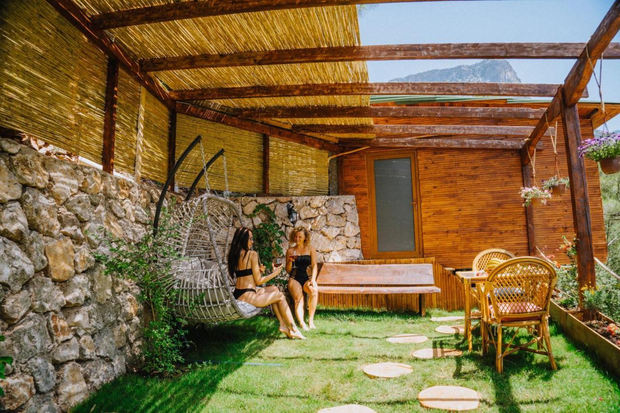 Manzara Bungalow Bed & Breakfast Fethiye Eksteriør bilde