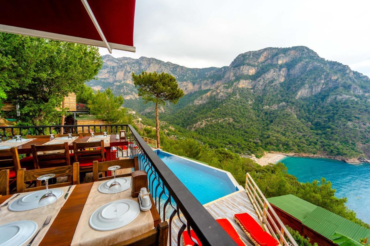 Manzara Bungalow Bed & Breakfast Fethiye Eksteriør bilde
