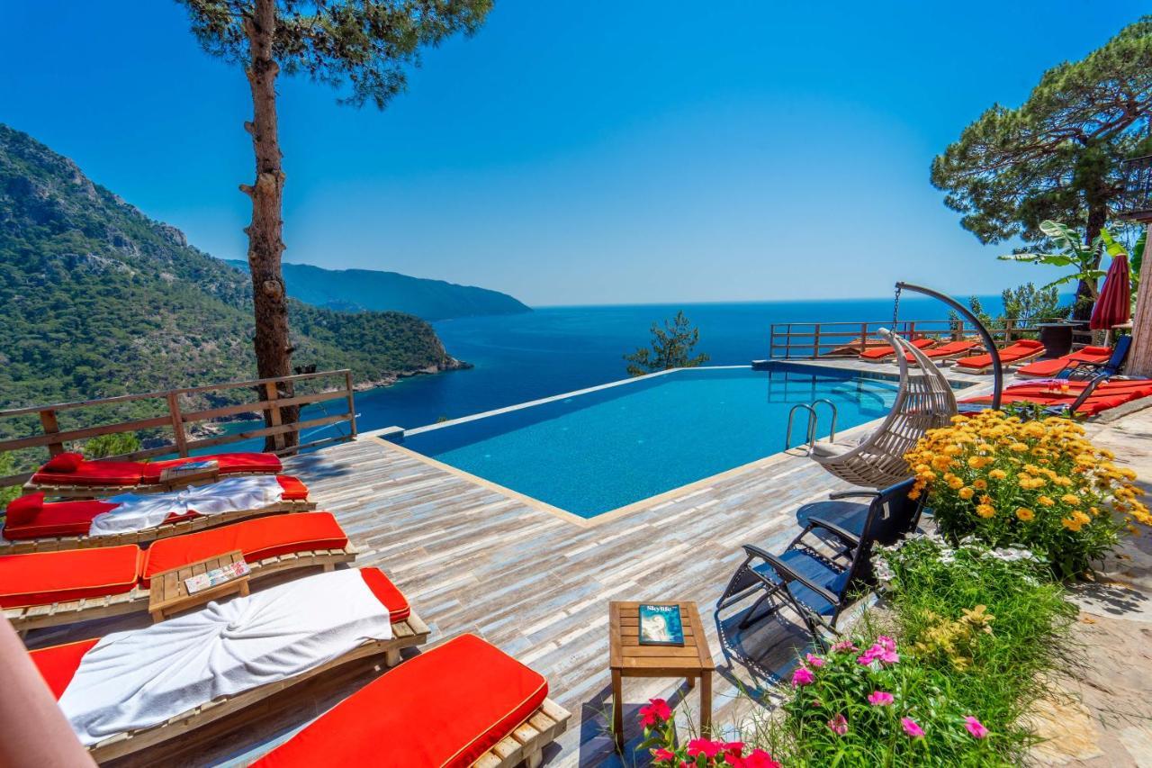 Manzara Bungalow Bed & Breakfast Fethiye Eksteriør bilde