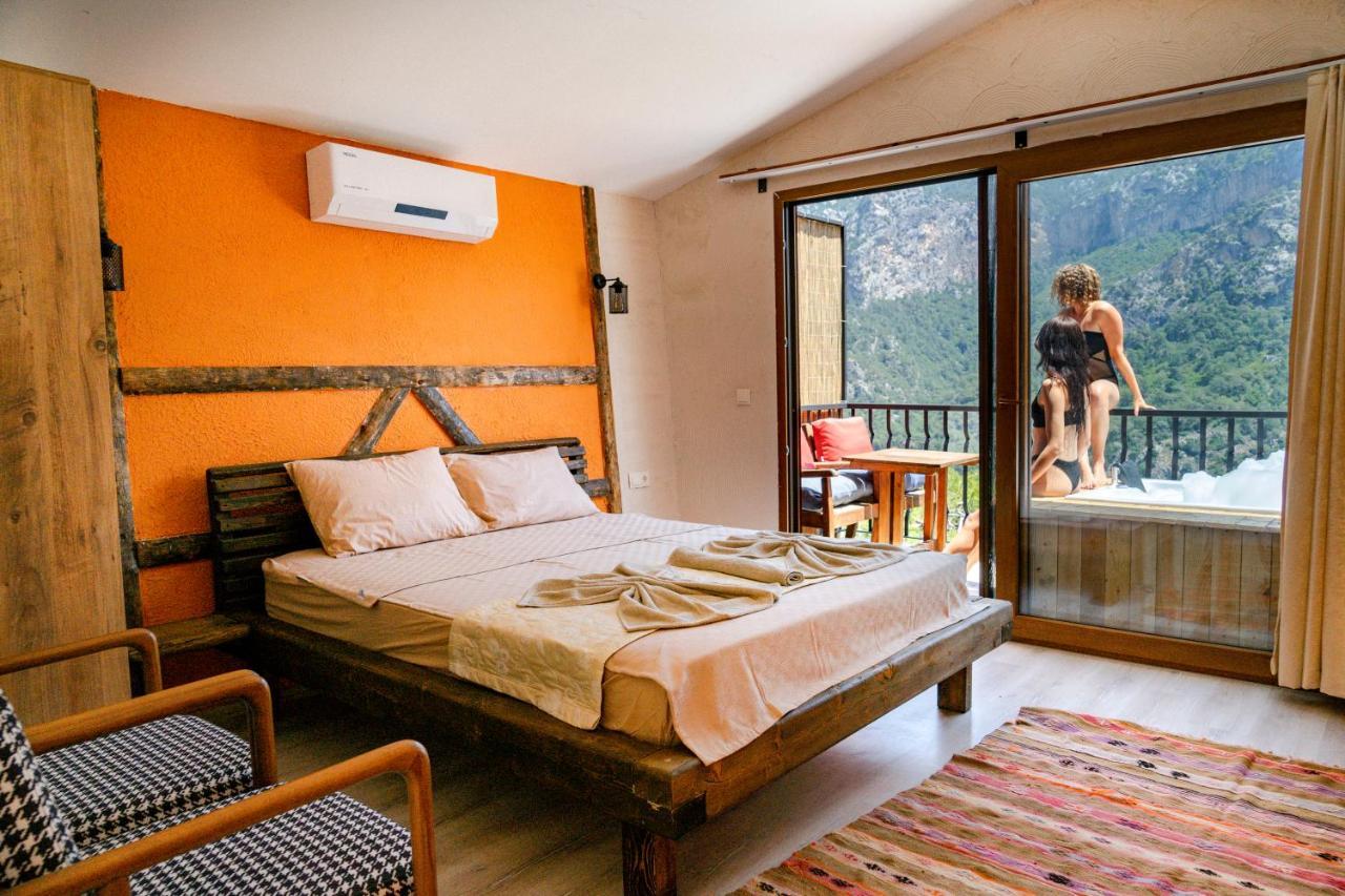 Manzara Bungalow Bed & Breakfast Fethiye Eksteriør bilde