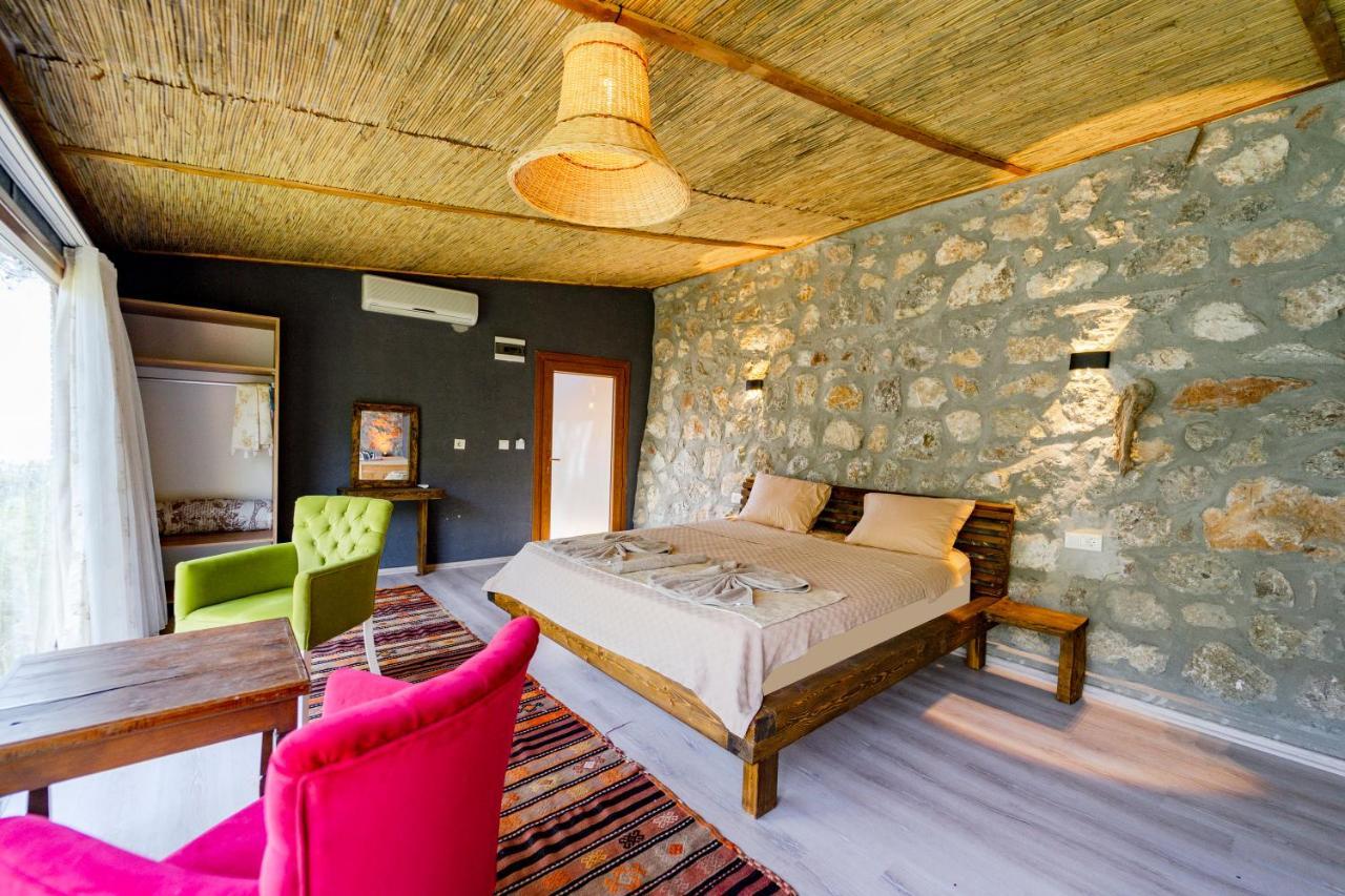 Manzara Bungalow Bed & Breakfast Fethiye Eksteriør bilde
