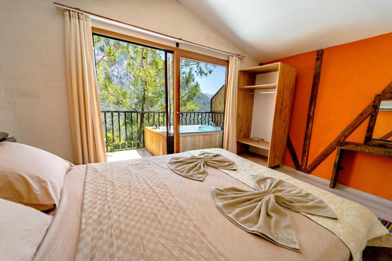 Manzara Bungalow Bed & Breakfast Fethiye Eksteriør bilde